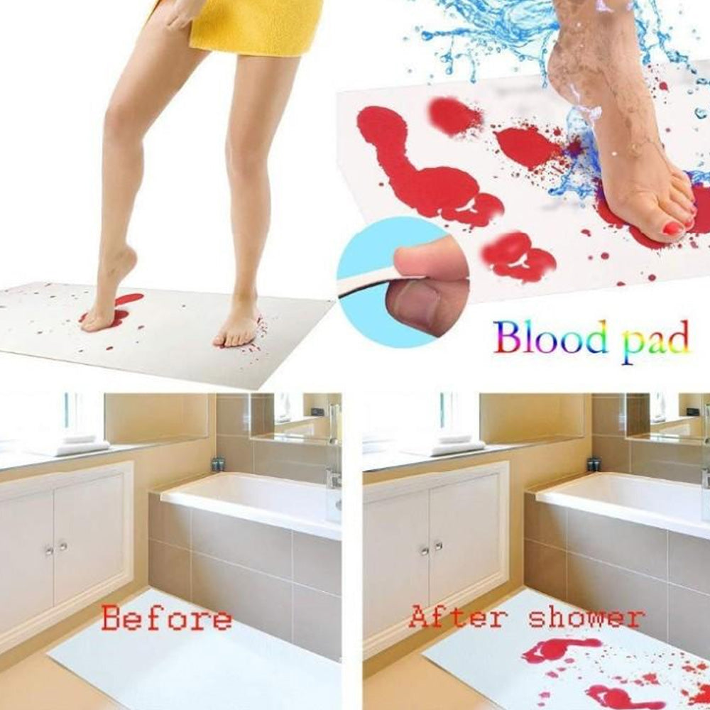 BLOOD! Color Changing Bath Mat