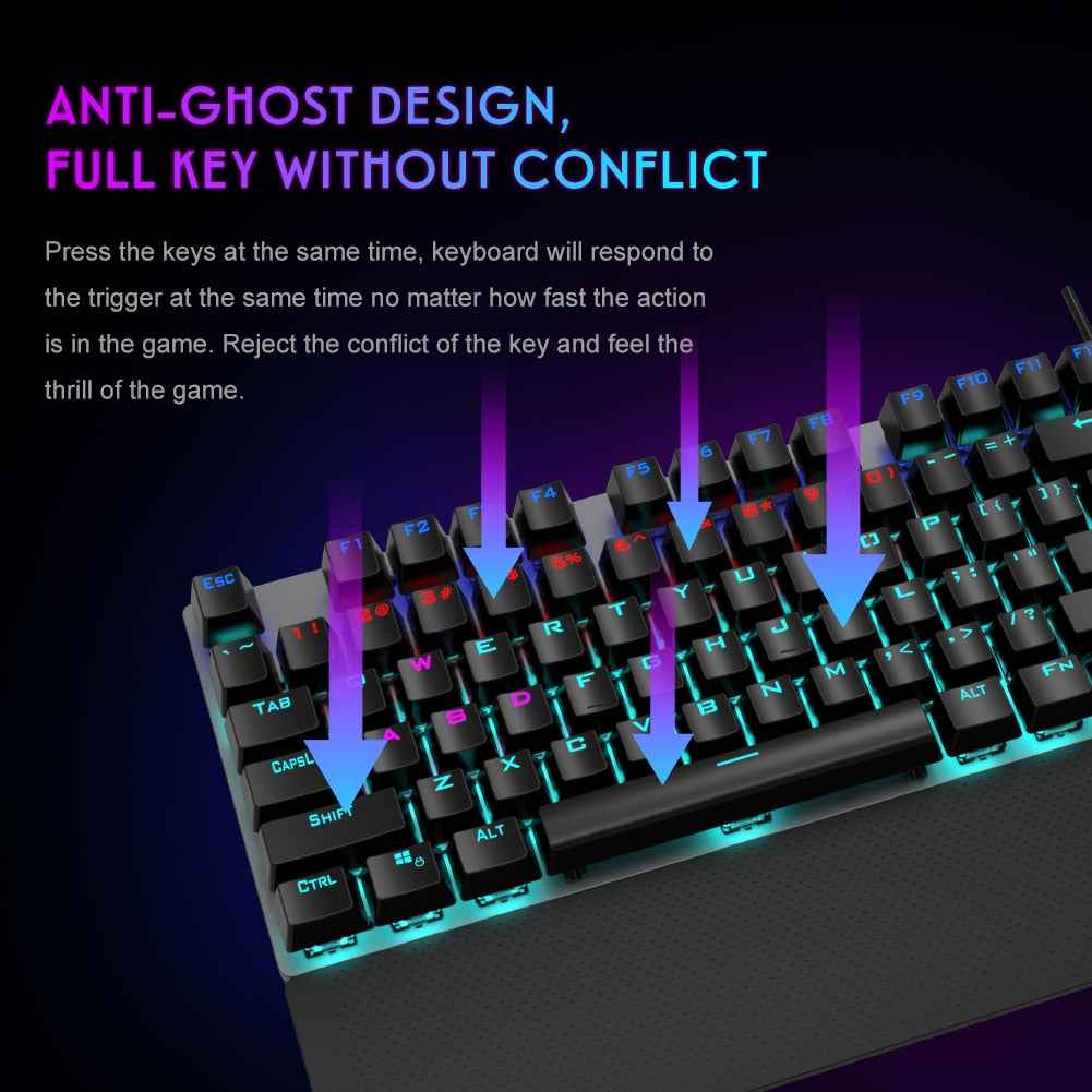 AULA F2088 Mechanical Gaming Keyboard