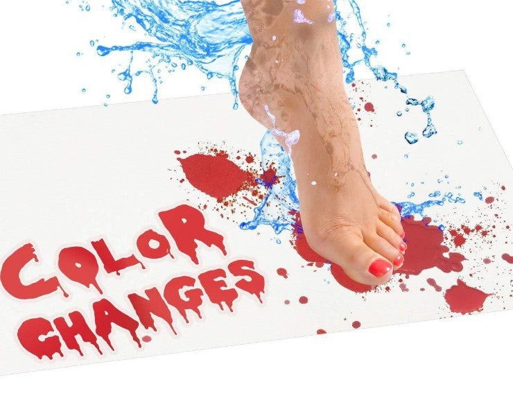 BLOOD! Color Changing Bath Mat